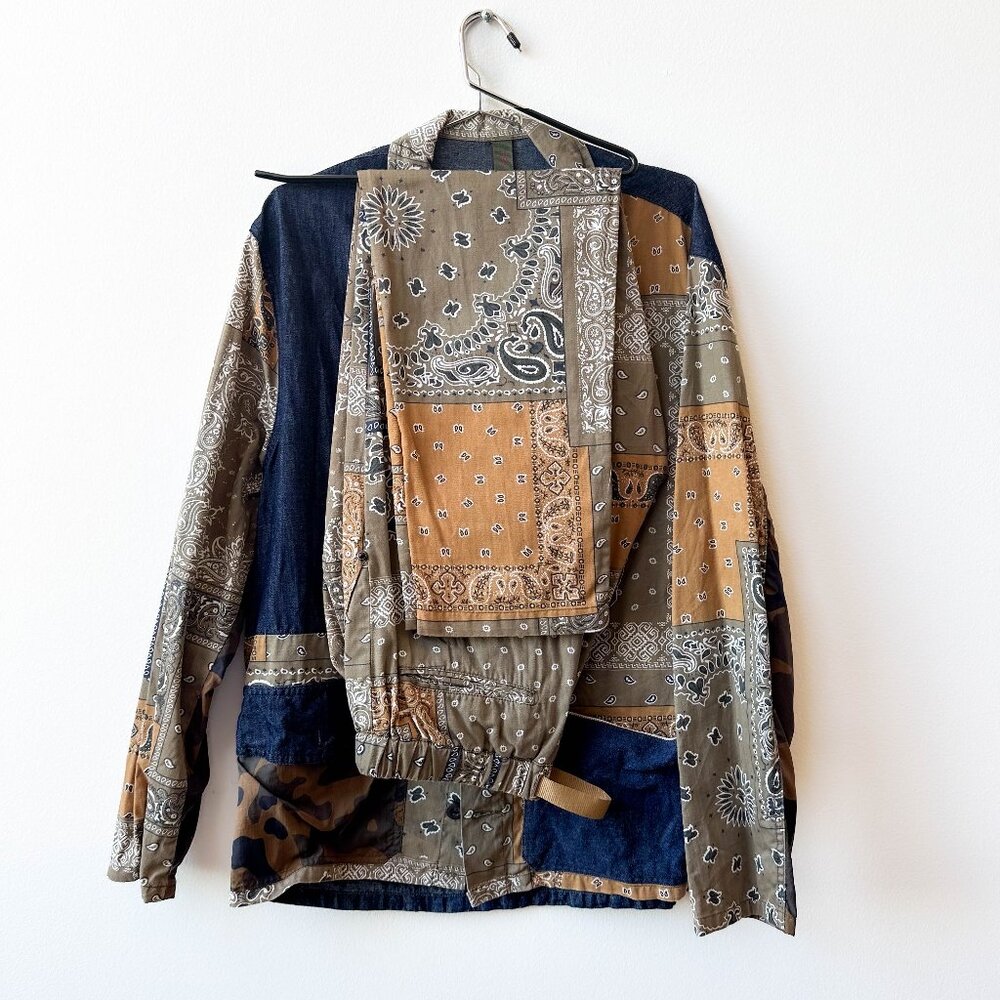 Patchwork Men's Jacket